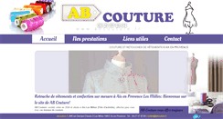 Desktop Screenshot of abcouture.fr